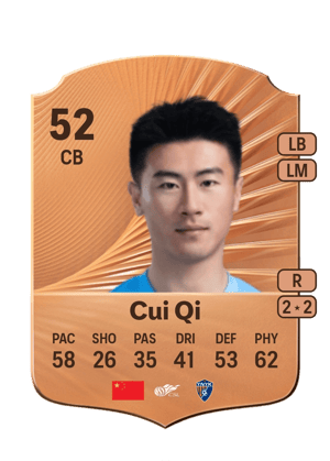 Cui Qi - 52 - Rare