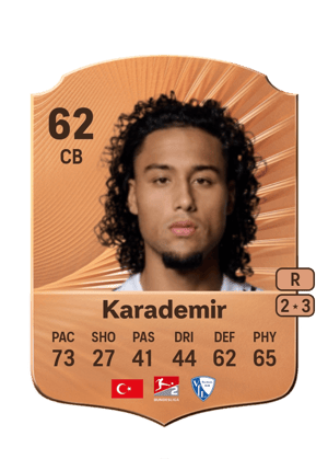 Karademir - 62 - Rare