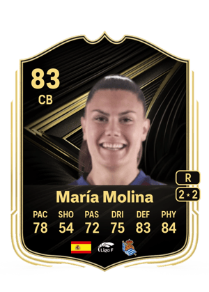 María Molina - 83 - Team of the Week
