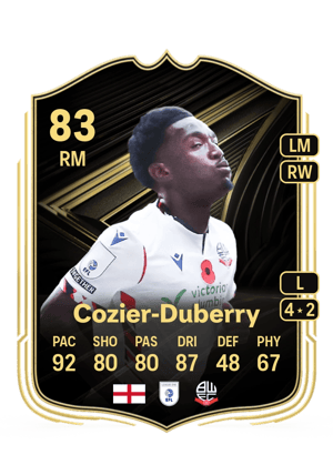 Cozier-Duberry - 83 - Team of the Week
