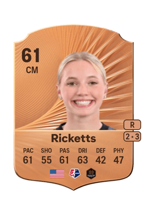 Ricketts - 61 - Rare