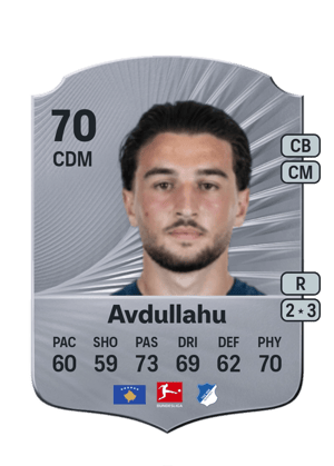 Avdullahu - 70 - Rare