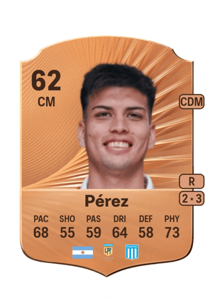 Pérez - 62 - Rare