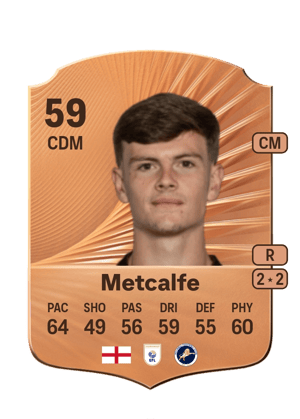Metcalfe - 59 - Rare