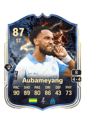 Aubameyang - 87 - Thunderstruck