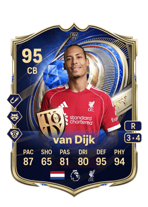 van Dijk - 95 - TEAM OF THE YEAR