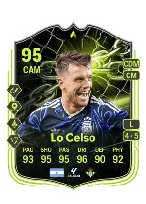 Lo Celso - 95 - Festival of Football Showdown Upgrade