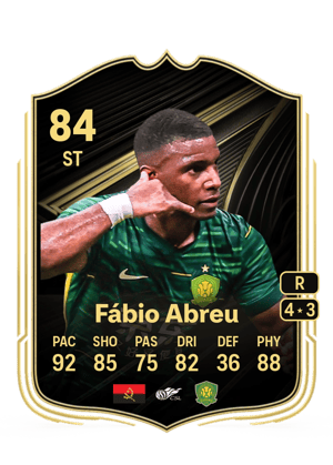 Fábio Abreu - 84 - Team of the Week