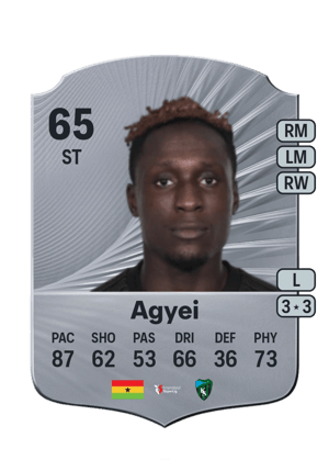 Agyei - 65 - Rare