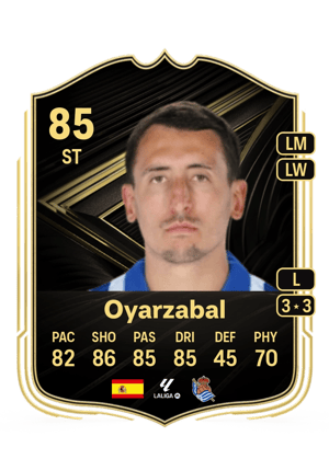Oyarzabal - 85 - Team of the Week