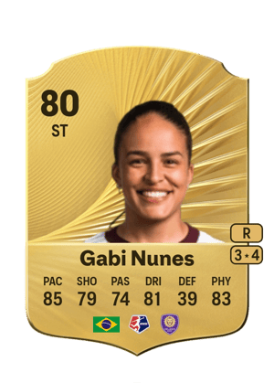 Gabi Nunes - 80 - Rare