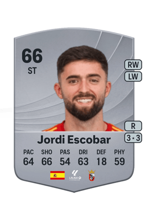 Jordi Escobar - 66 - Common