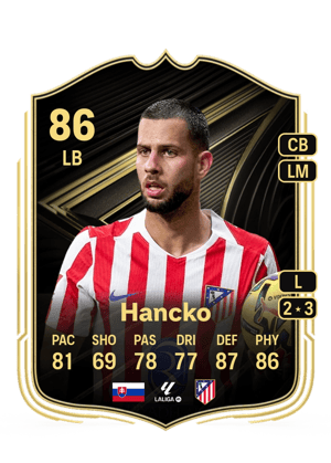 Hancko - 86 - Team of the Week