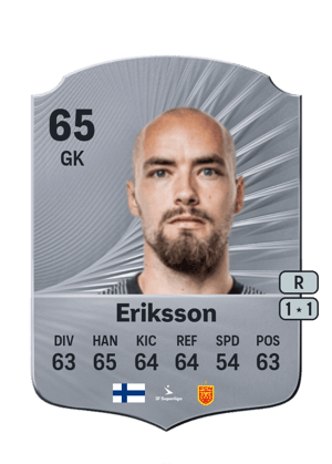 Eriksson - 65 - Rare