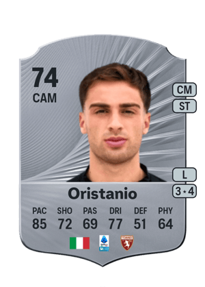Oristanio - 74 - Rare
