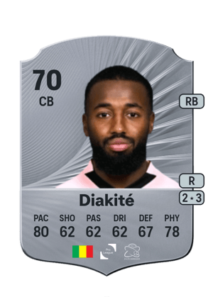 Diakité - 70 - Rare