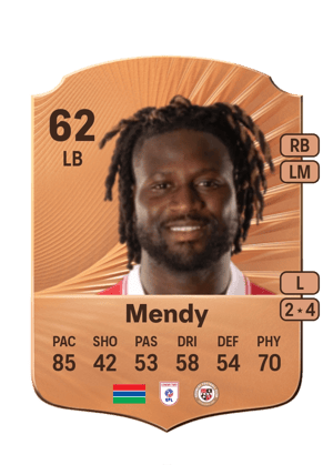 Mendy - 62 - Rare