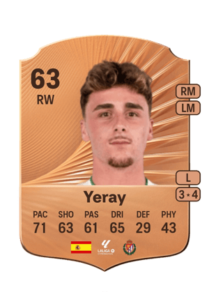 Yeray - 63 - Rare