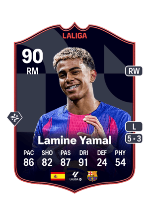 Lamine Yamal - 90 - POTM LALIGA EA SPORTS