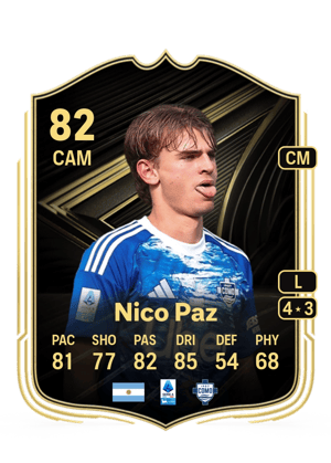 Nico Paz - 82 - Team of the Week