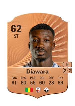 Diawara - 62 - Rare