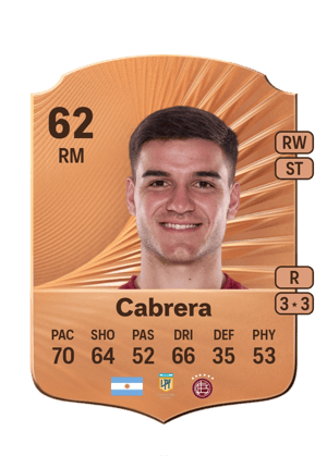 Cabrera - 62 - Rare
