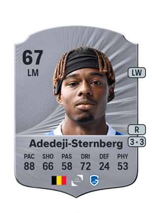 Adedeji-Sternberg - 67 - Rare