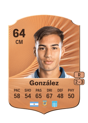 González - 64 - Rare