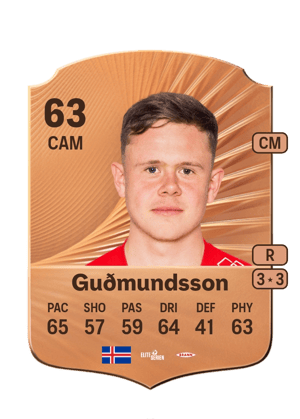 Guðmundsson - 63 - Rare