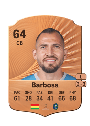 Barbosa - 64 - Rare