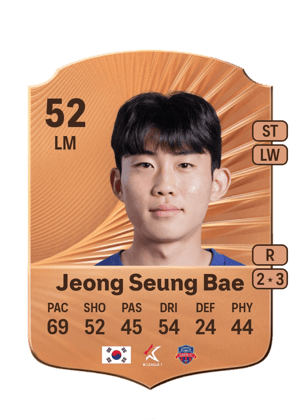Jeong Seung Bae - 52 - Rare