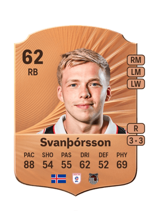 Svanþórs­son - 62 - Rare