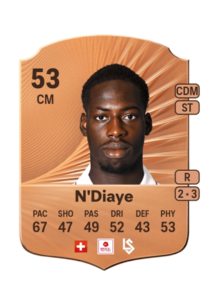 N'Diaye - 53 - Rare