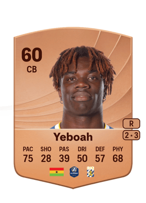Yeboah - 60 - Common