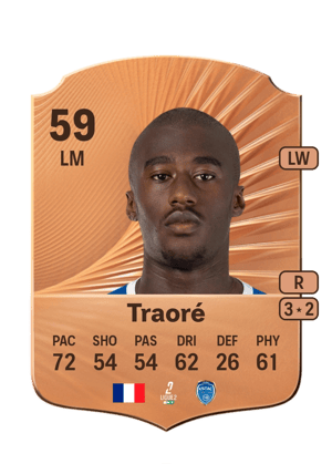 Traoré - 59 - Rare