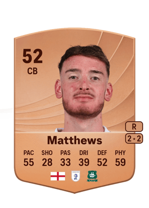 Matthews - 52 - Common