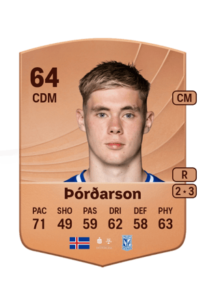 Þórðarson - 64 - Common