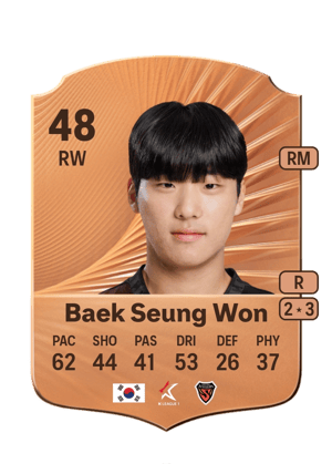 Baek Seung Won - 48 - Rare