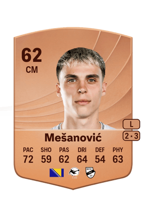 Mešanović - 62 - Common