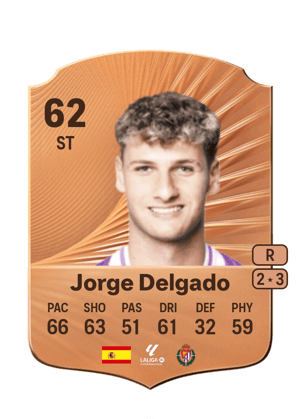 Jorge Delgado - 62 - Rare