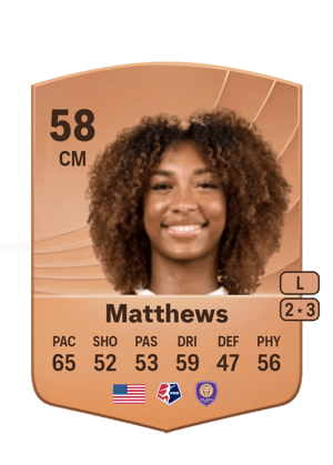 Matthews - 58 - Common