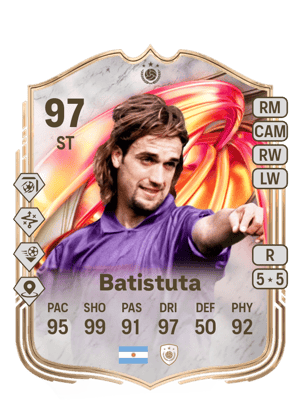 Batistuta - 97 - FUTTIES ICON