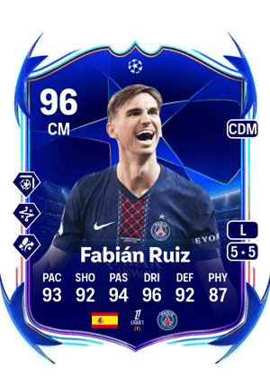 Fabián Ruiz - 96 - UEFA Champions League Road to the Final