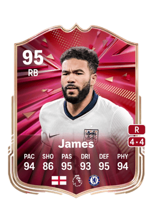James - 95 - Festival of Football: National Pride Red