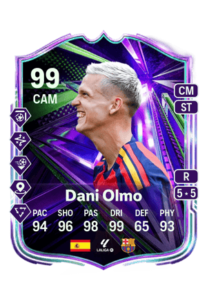 Dani Olmo - 99 - Summer Stars Tournament Winners