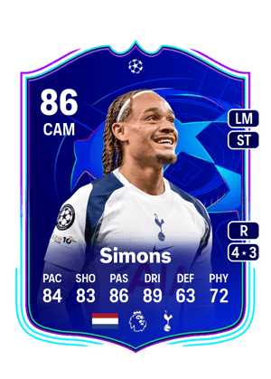 Simons - 86 - UCL Road to the Knockouts