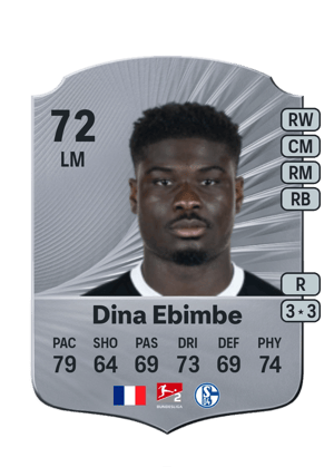 Dina Ebimbe - 72 - Rare
