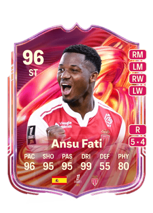 Ansu Fati - 96 - FUTTIES