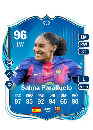 Salma Paralluelo - 96 - UEFA Women's Champions League Road to the Final
