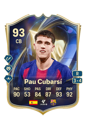 Pau Cubarsí - 93 - Team of the Season